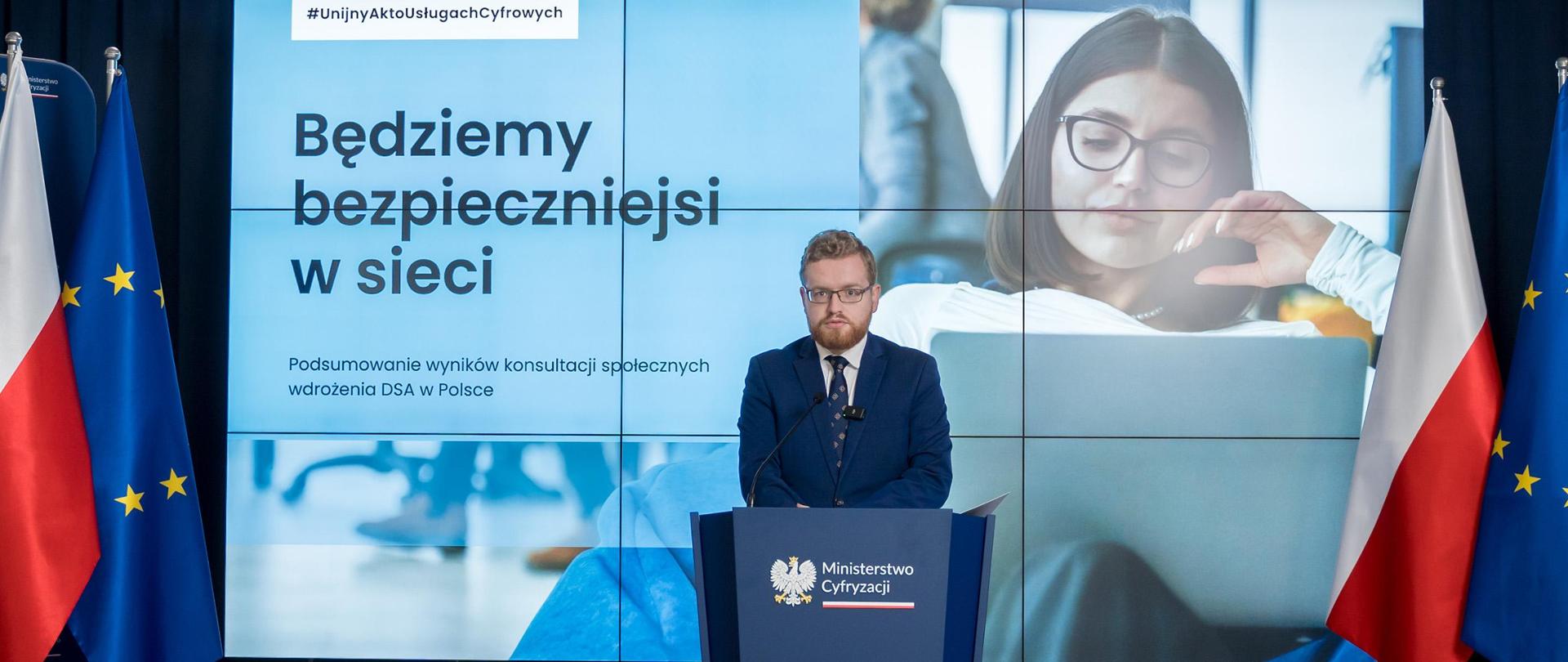Będziemy bezpieczniejsi w sieci - konferencja prasowa 16.04.2024