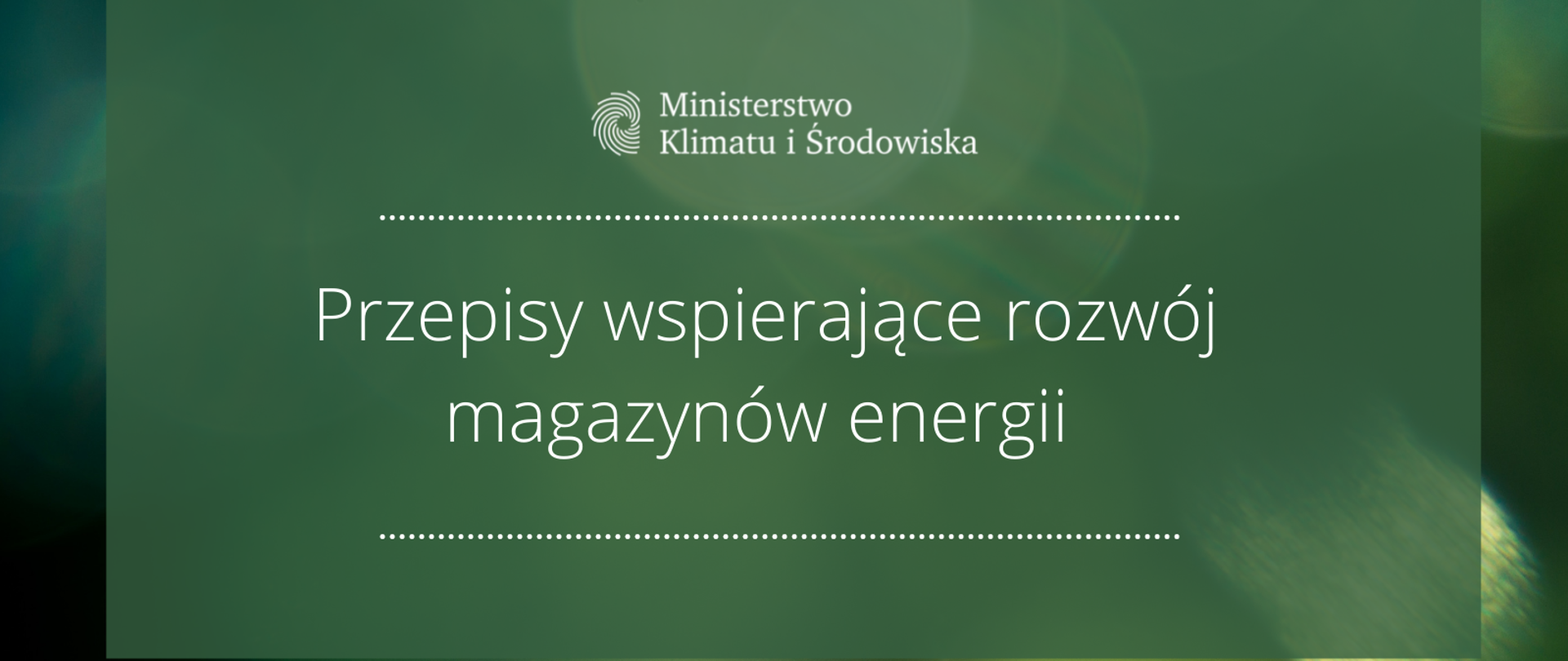Opublikowano uzupełniające przepisy wspierające rozwój magazynów energii 