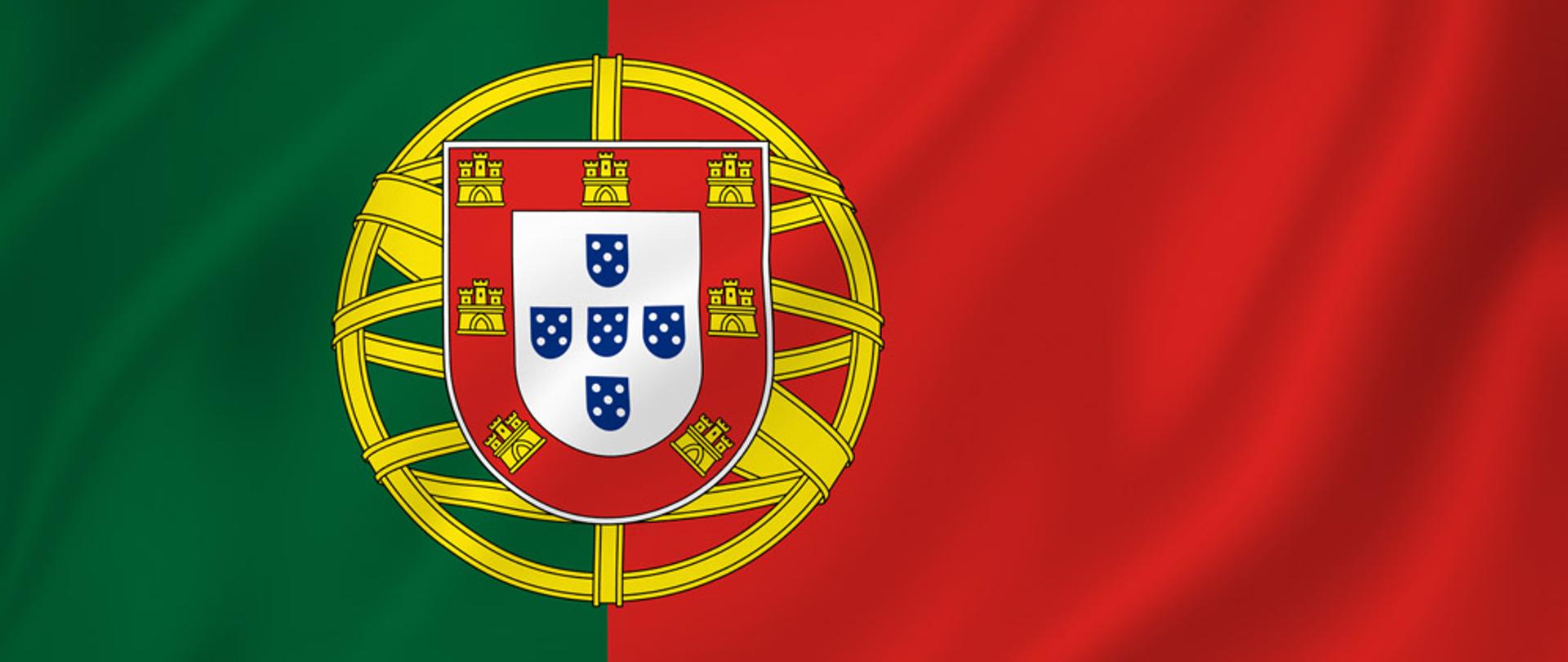 Flaga Portugalii