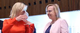 Minister Anna Moskwa podczas spotkania rady ds. środowiska w Luksemburgu