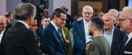 Premier Mateusz Morawiecki podczas XVII Konferencji Yalta European Strategy „Ukraine: defending all our Freedom” w Kijowie.