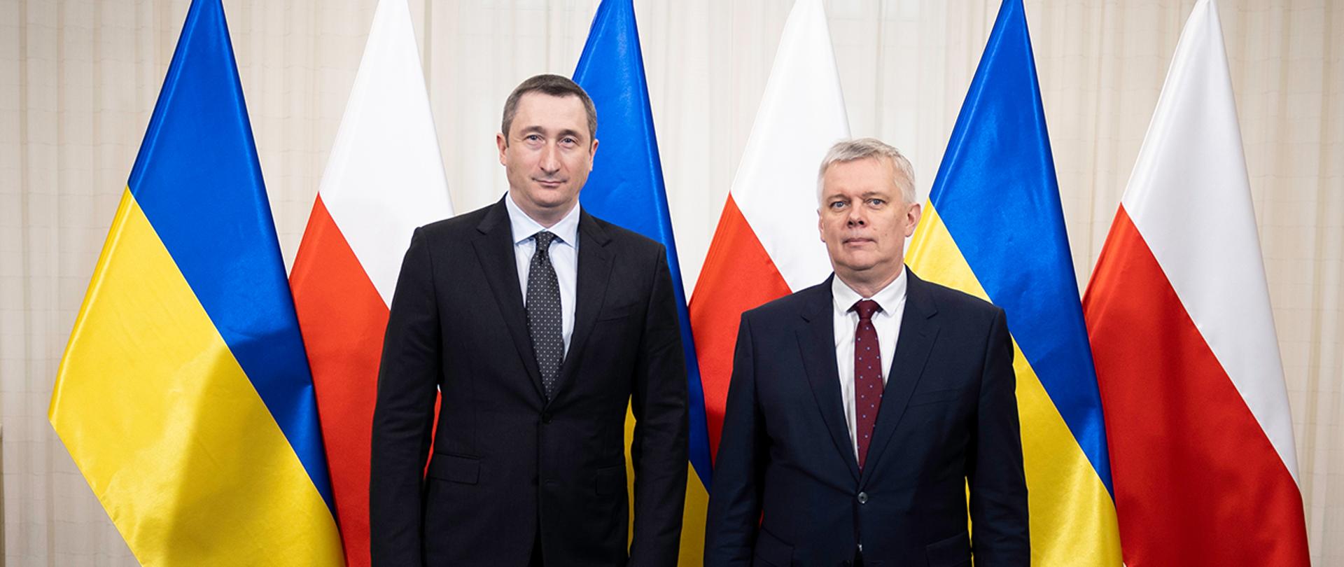 Spotkanie ministra Tomasza Siemoniaka z Oleksijem Czernyszowem Wicepremierem i Ministrem Jedności Narodowej Ukrainy
