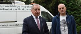 Konferencja prasowa ministra środowiska Henryka Kowalczyka dot. wsparcia Litwy w monitoringu zanieczyszczenia powietrza