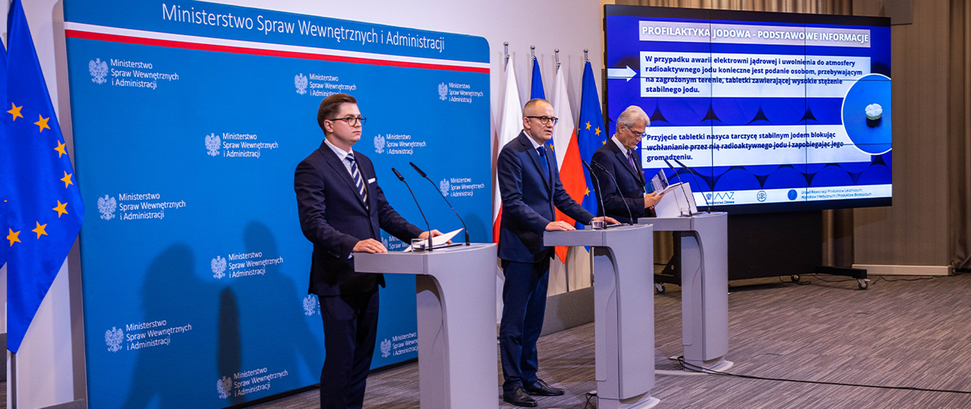 Konferencja na temat dystrybucji jodku potasu