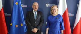 Minister Anna Moskwa i delegacja czeska