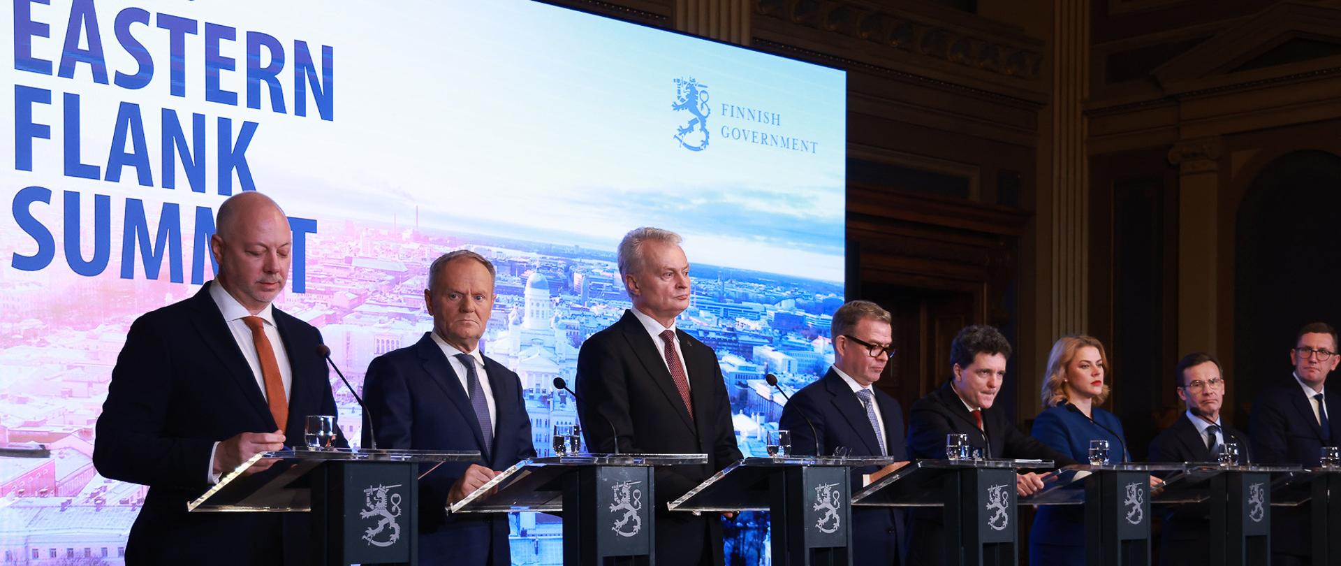 2025.12.16 Udział premiera Donalda Tuska w Szczycie Wschodniej Flanki