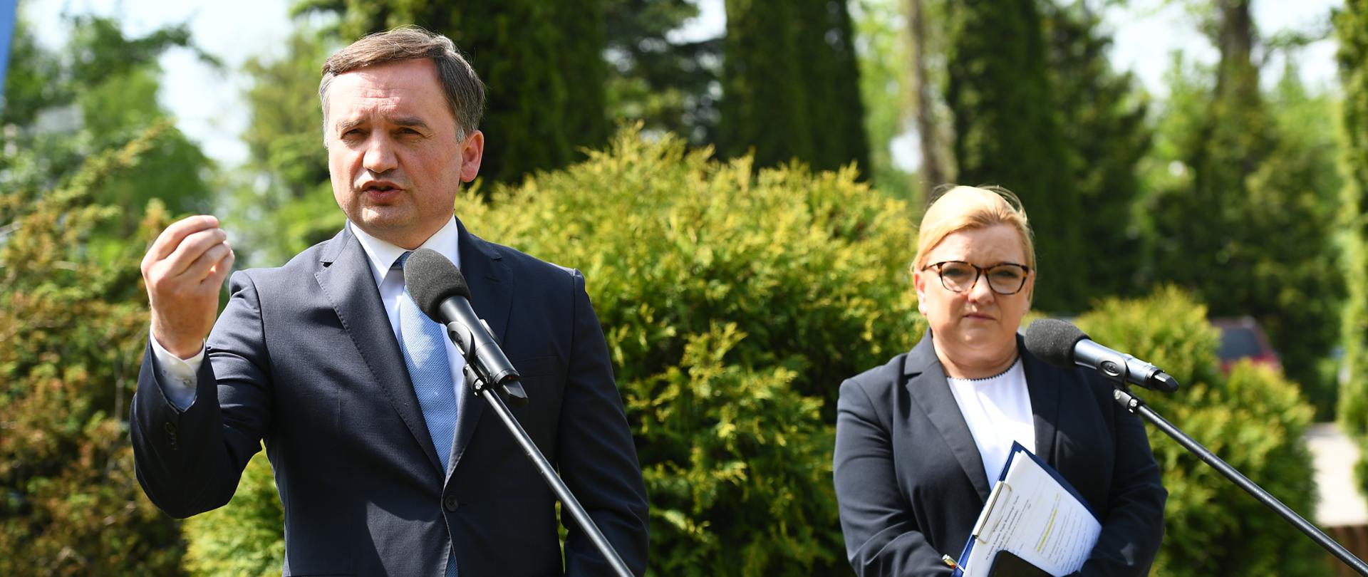 Minister Zbigniew Ziobro. 
