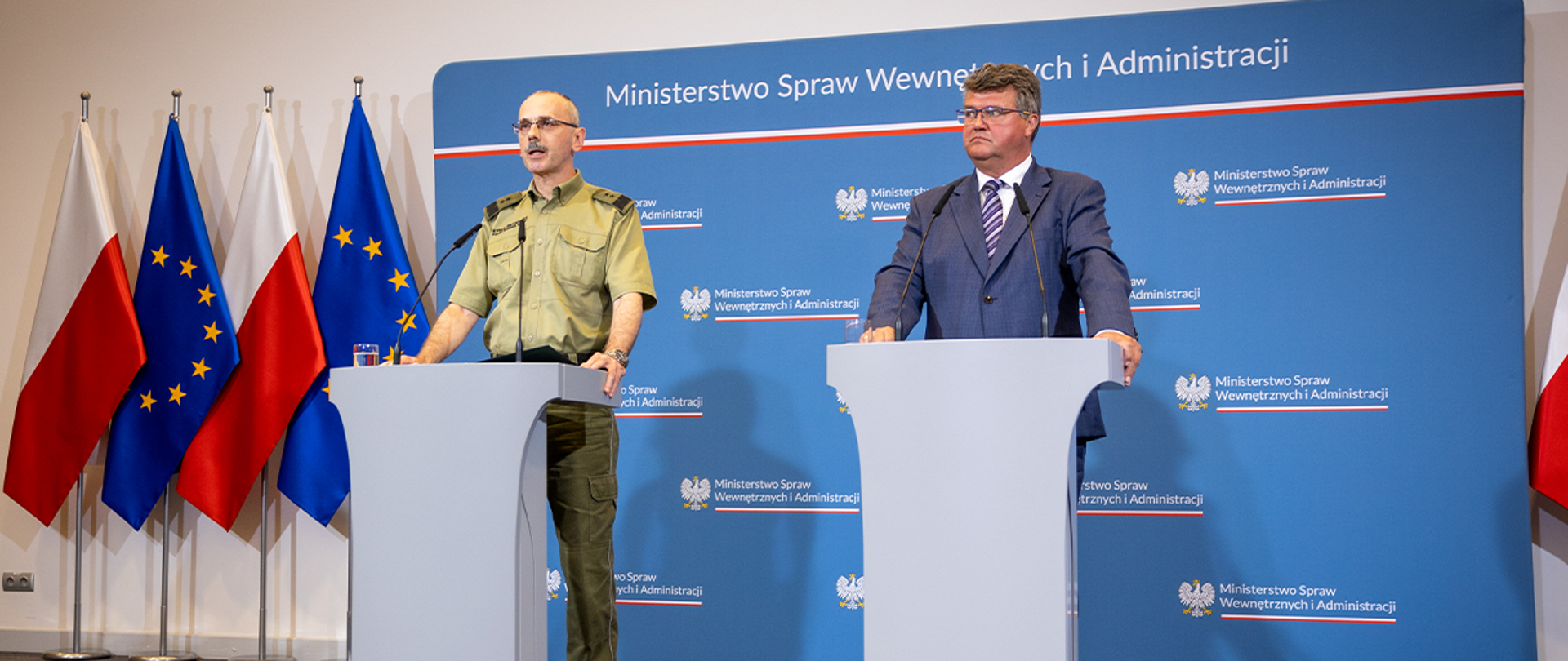 Briefing prasowy dotyczący sytuacji na granicy