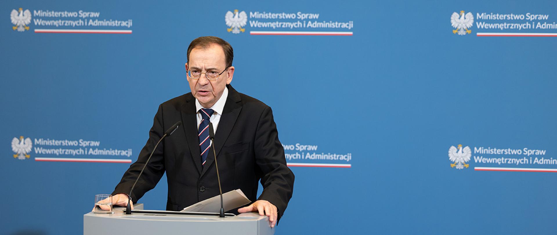 Minister Mariusz Kamiński