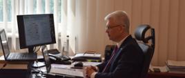 Wiceminister klimatu Ireneusz Zyska podczas E-konferencji - Podsumowanie raportu „Rynek Fotowoltaiki w Polsce 2020”