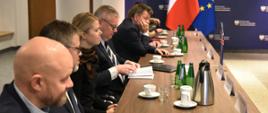 Spotkanie wiceministra Ireneusza Zyski z delegacją islandzką