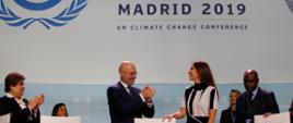 Minister klimatu Michał Kurtyka na COP25. Fot. UNFCCC
