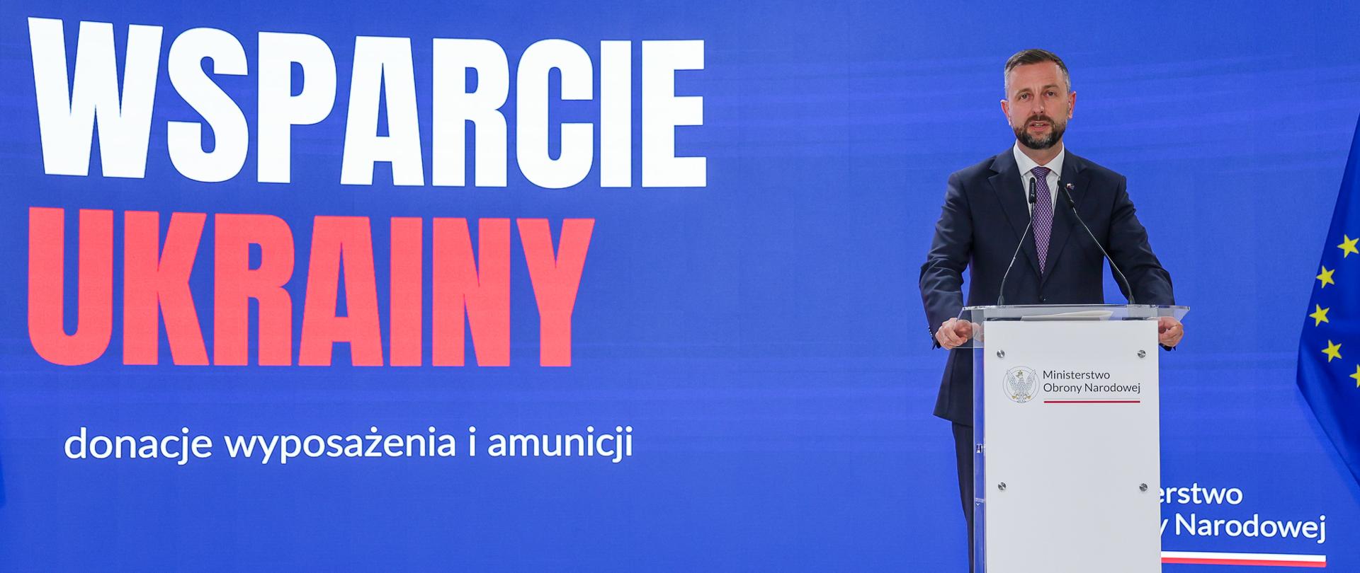 6 lipca 2026 r. w Warszawie odbyła się konferencja prasowa Władysława Kosiniaka-Kamysza, wicepremiera-ministra obrony narodowej. Fot. Krzysztof Gumul/WCEO 