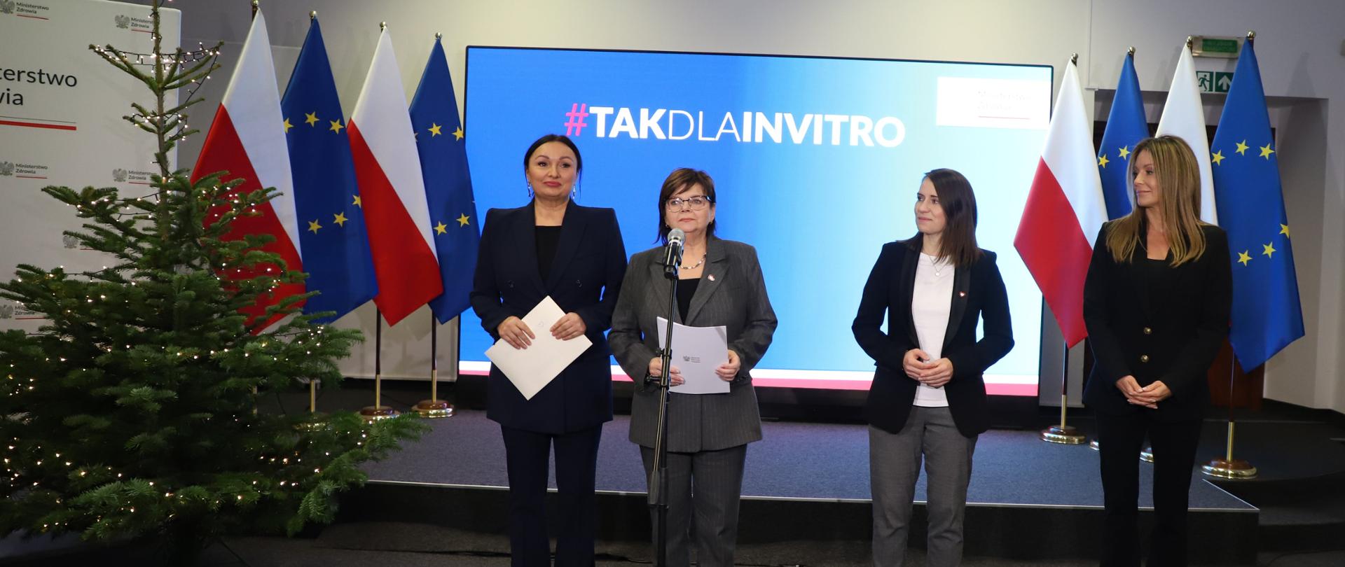 zdjęcie z konferencji na temat dofinasowania leczenia niepłodności metodą zapłodnienia pozaustrojowego