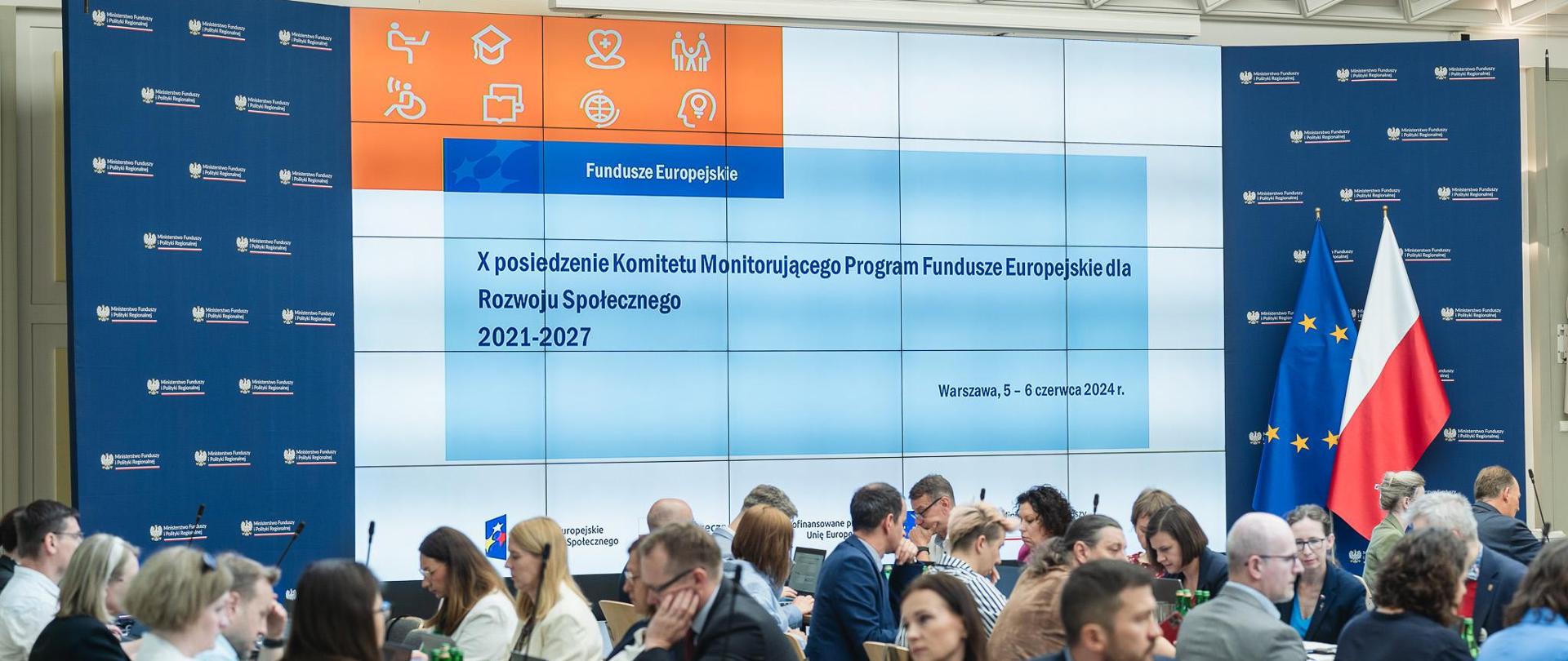 X Komitet Monitorujący program Fundusze Europejskie dla Rozwoju Społecznego
