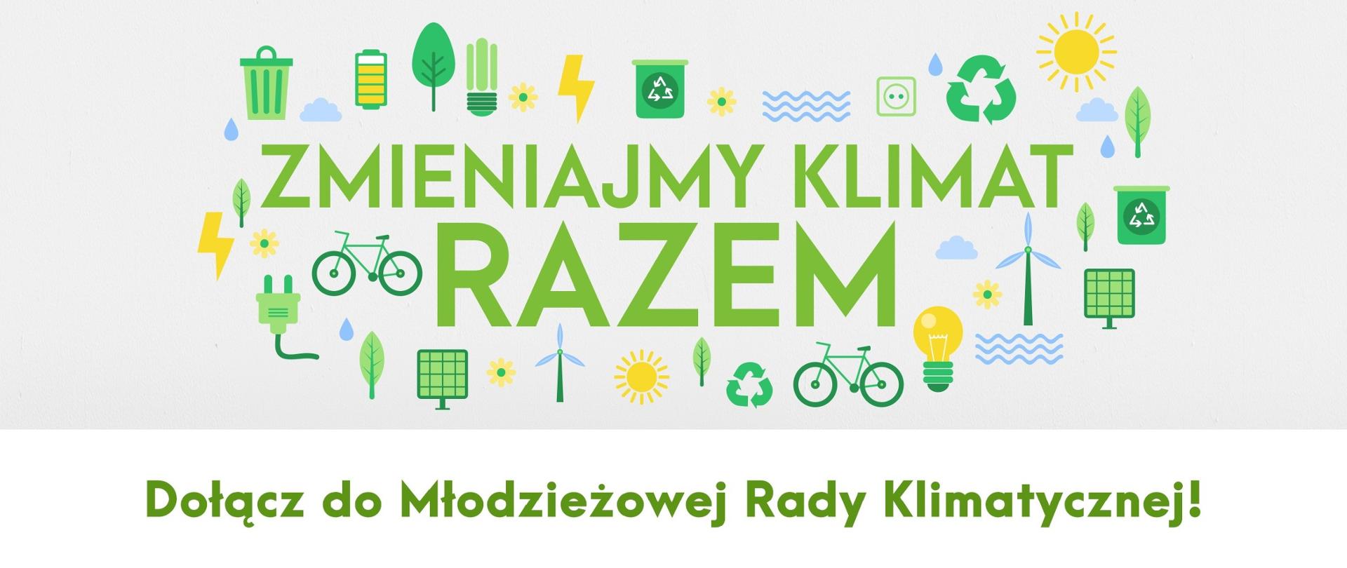 plakat - Młodzieżowa Rada Klimatyczna