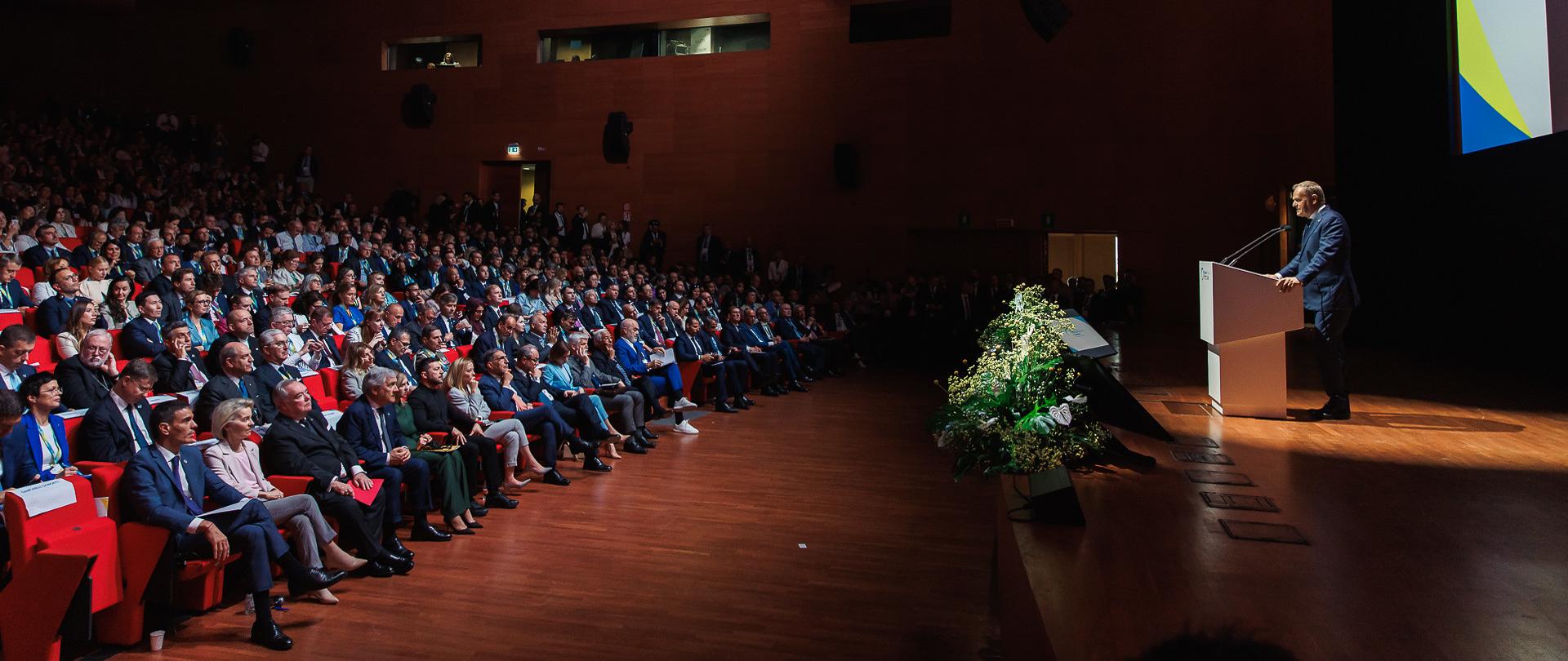 Wystąpienie Premiera Donalda Tuska podczas sesji inauguracyjnej Konferencji Odbudowy Ukrainy 2025