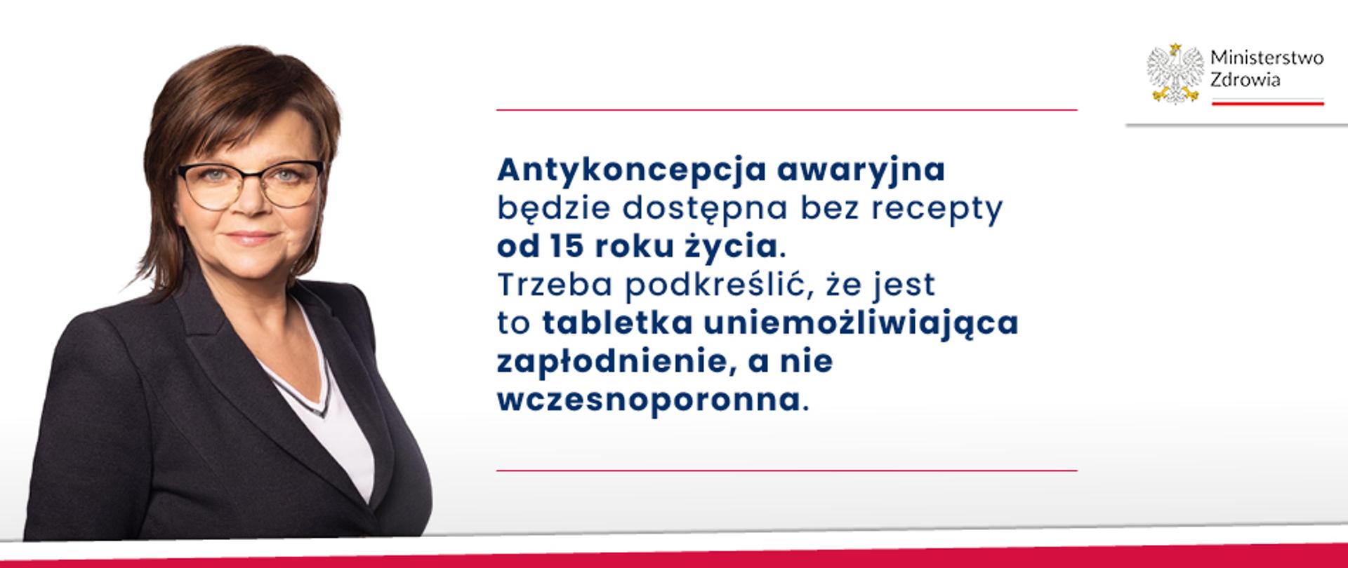Grafika dot. projektu ustawy o antykoncepcji awaryjnej