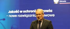 Minister zdrowia Adam Niedzielski