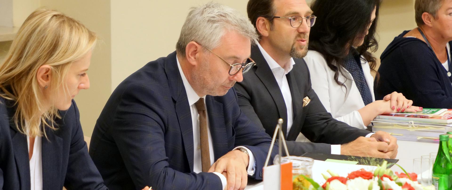Spotkanie z delegacją Chin