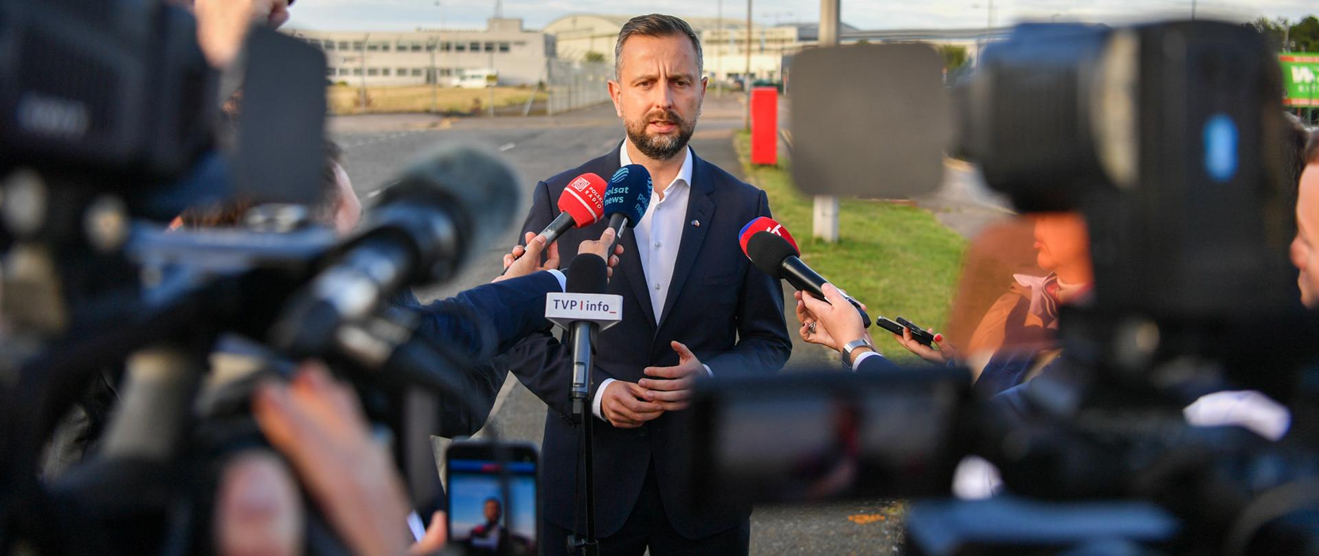 Konferencja prasowa w Londynie