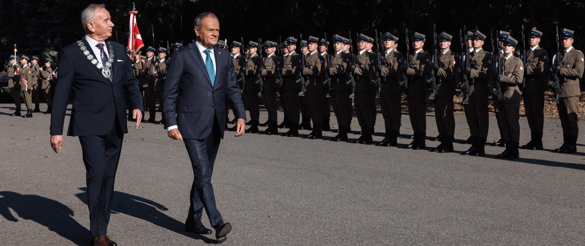Premier Donald Tusk na inauguracji roku szkolnego na Akademii Sztuki Wojennej, 6.10.2026