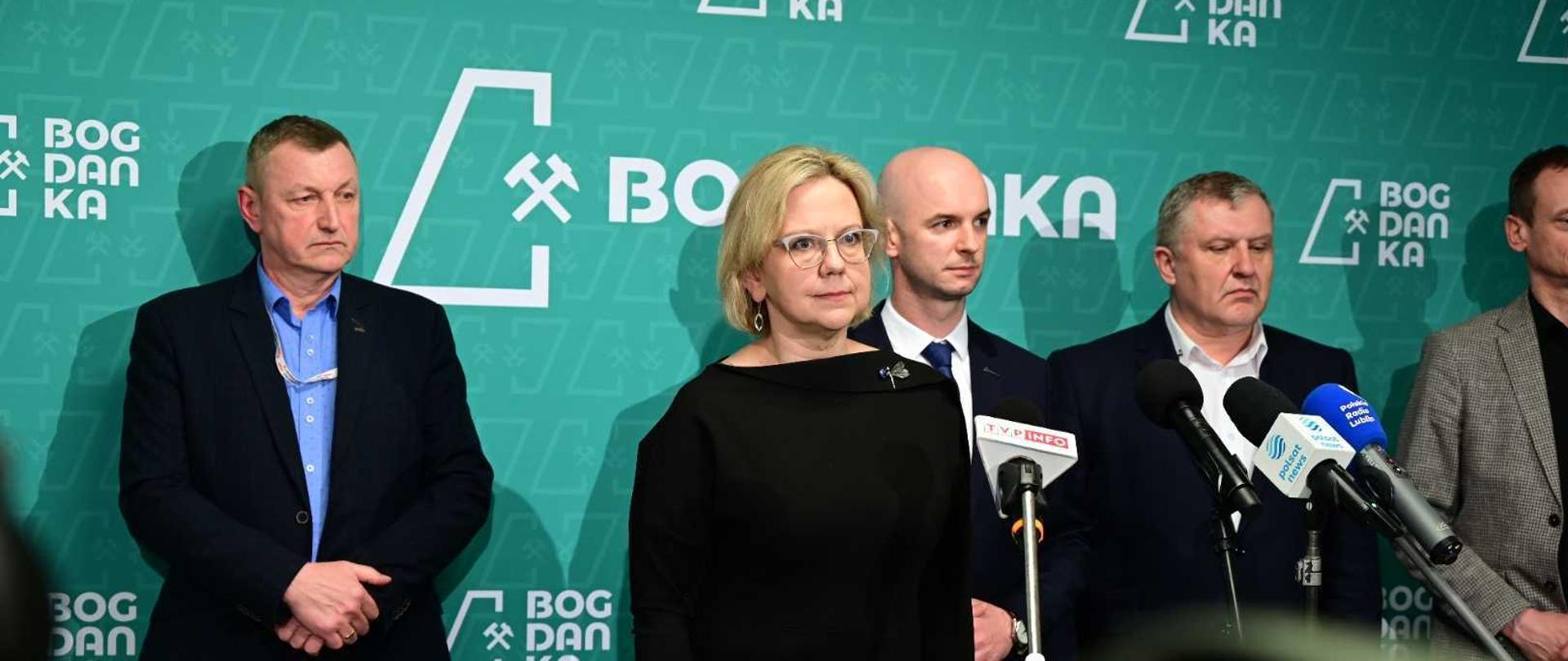 Minister Anna Moskwa w Bogdance