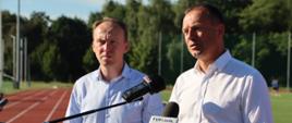 Konferencja wiceministra Piotra Borysa