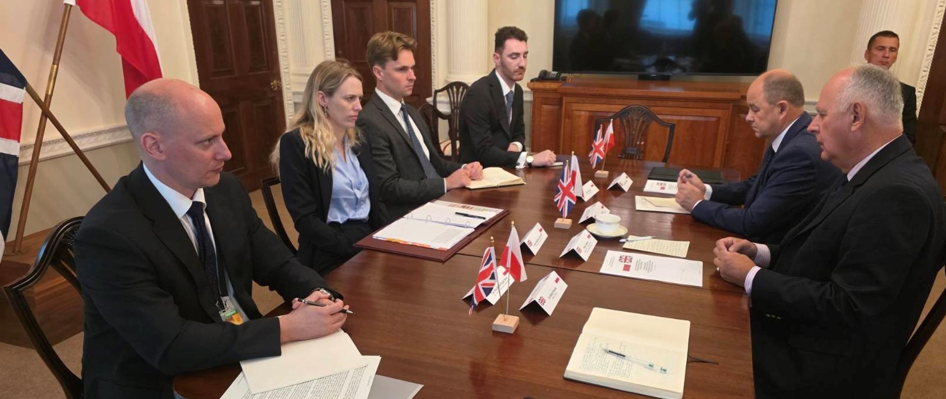 Wizyta wiceministra Zalewskiego w Londynie 