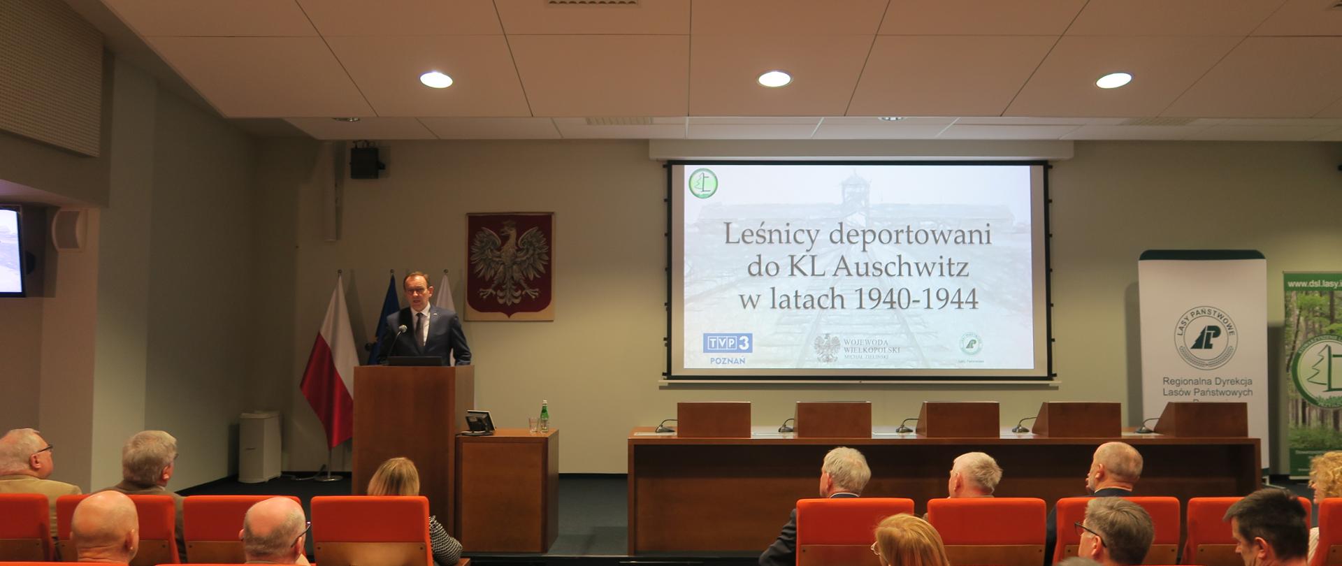 Pamięć o polskich leśnikach deportowanych do obozu koncentracyjnego Auschwitz 