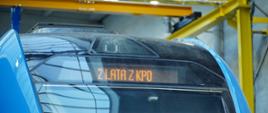 Na zdjęciu lokomotywa elektryczna 