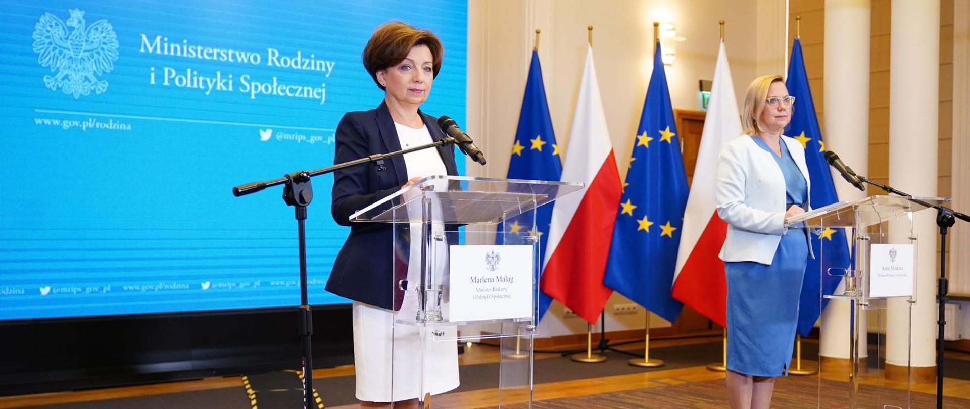 Briefing_prasowy_min_M_Maląg,_min_A_Moskwa