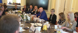 Spotkanie Ministra Stawiarskiego z uczestnikami Sympozjum Narodowych Towarzystw Olimpijczyków Państw Trójmorza