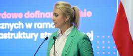 Minister zdrowia Katarzyna Sójka.