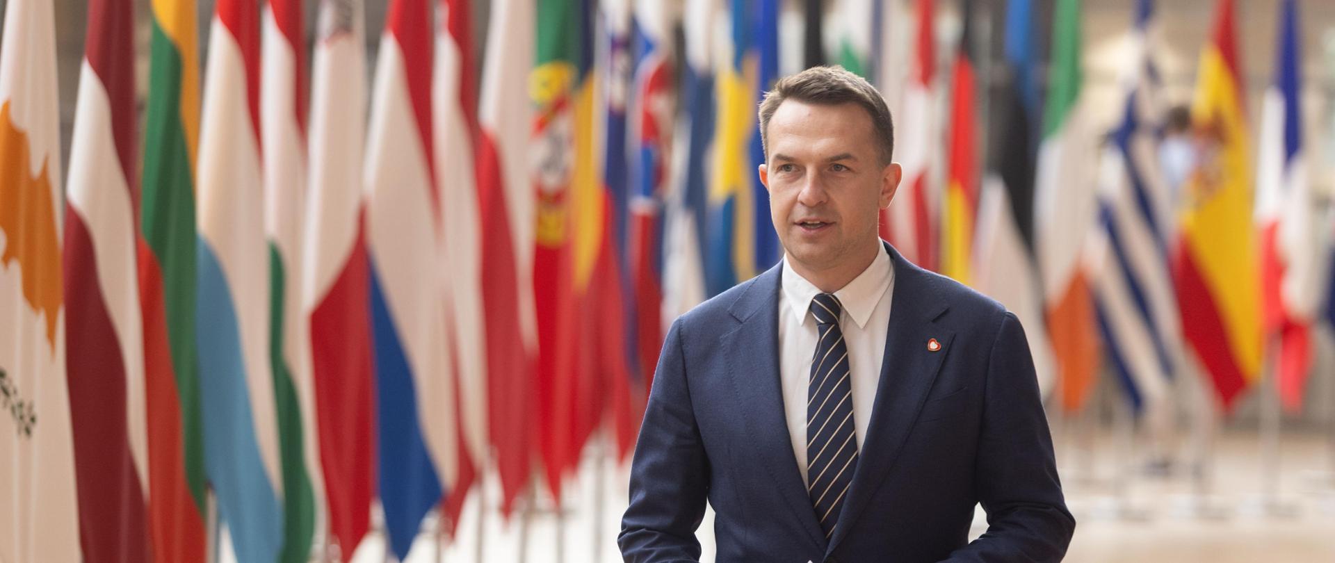 Rzecznik rządu Minister Adam Szłapka
