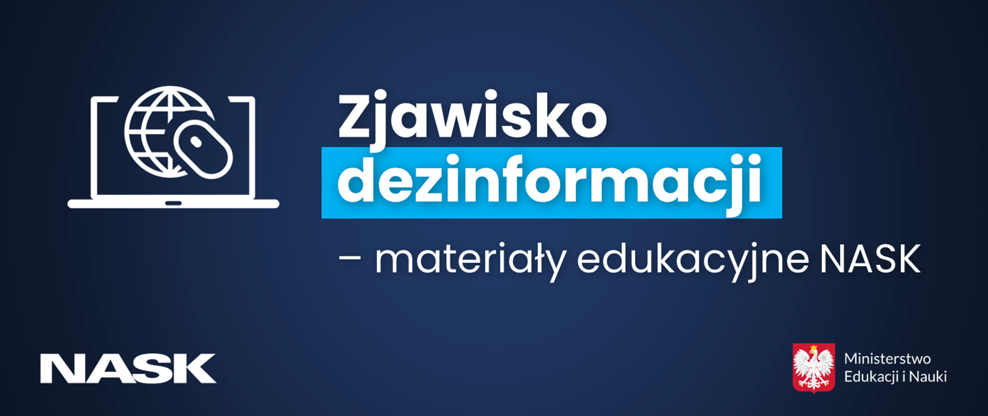 Zjawisko dezinformacji – materiały edukacyjne 