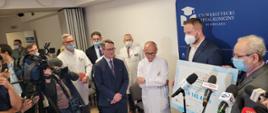 Zdjęcie ze spotkania w szpitalu klinicznym we Wrocławiu