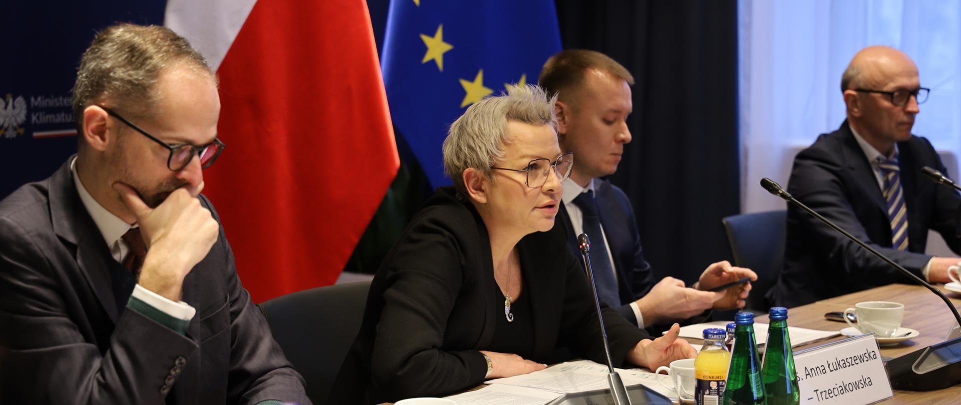 rozmowy ministrów Anny Łukaszewskiej-Trzeciakowskiej i Adama Guibourge-Czetwertyńskiego z wiceministrem energii Litwy Albinasem Zananaviciusem. 