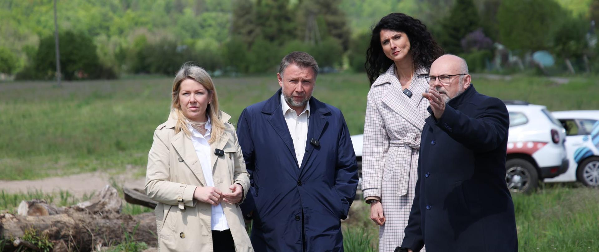 Minister Marcin Kierwinski i Ministra Magdalena Roguska. Zdjęcie archiwalne.