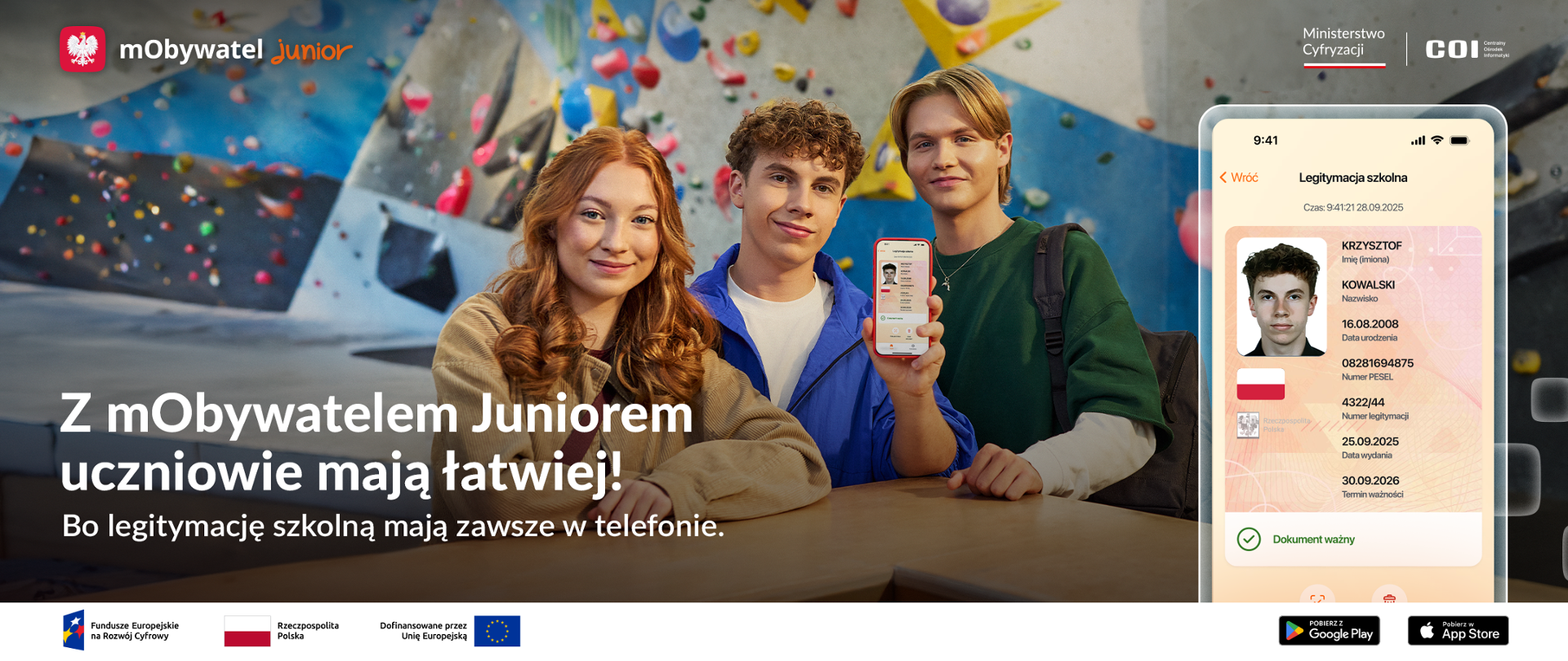 Z mObywatelem rodzice i uczniowie mają łatwiej - rusza nowa kampania informacyjna Ministerstwa Cyfryzacji