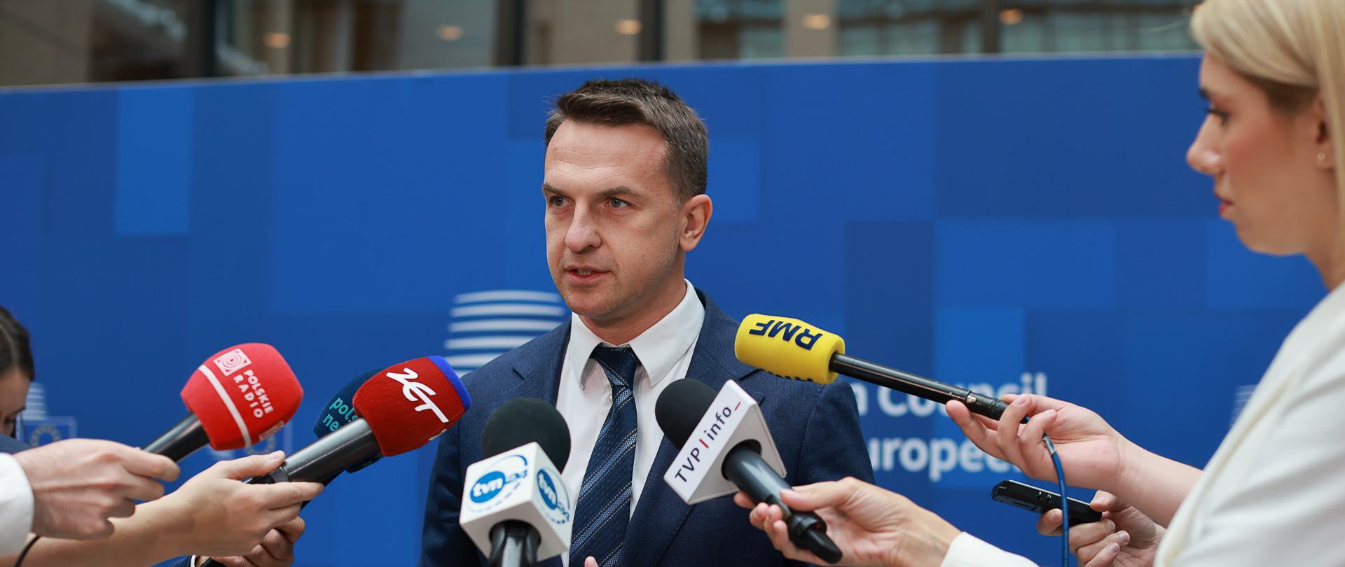 Minister Adam Szłapka