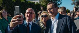 Premier Mateusz Morawiecki w Łochowie