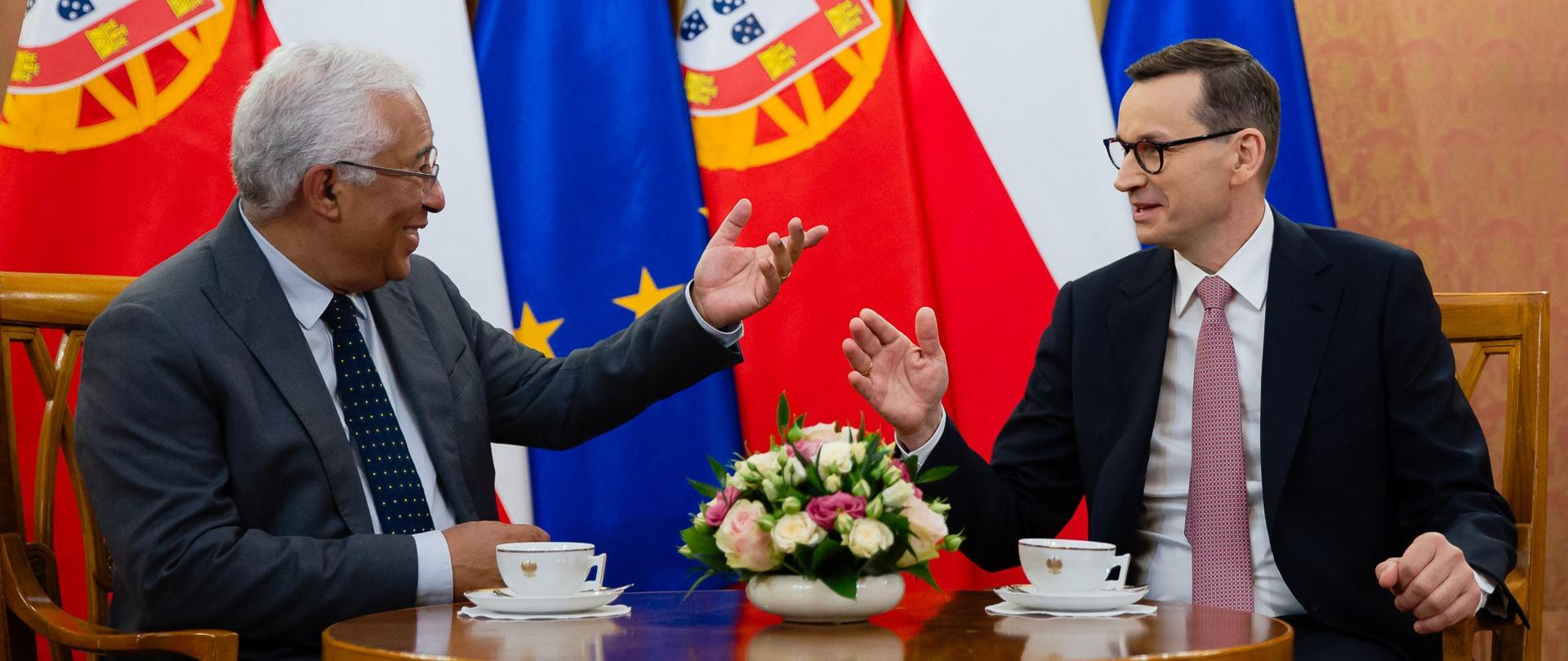 Rozmowa premierów w cztery oczy