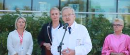 konferencja prasowa nt. poszerzenia grupy wiekowej osób uprawnionych do bezpłatnych badań mammograficznych