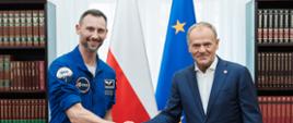 Spotkanie Premiera Donalda Tuska ze Sławoszem Uznańskim-Wiśniewskim
