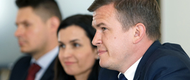 Spotkanie Ministra Witolda Bańki z Ambasadorem Hiszpanii, Francisco Javierem Sanabrią Valderramą