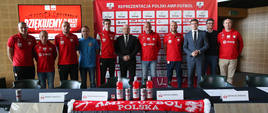Konferencja prasowa z udziałem Ministra Sportu i Turystyki - zdjęcie grupowe