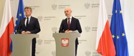 minister klimatu Michał Kurtyka, wiceprezes NFOŚiGW Artur Lorkowski