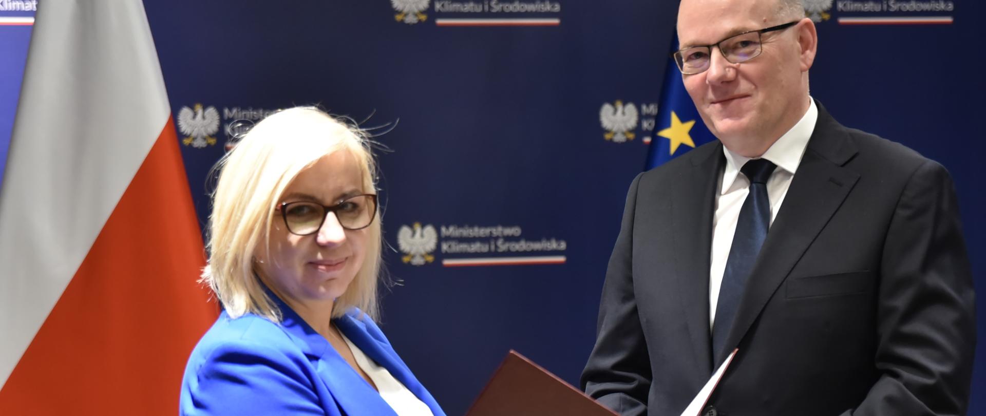 Minister Paulina Hennig-Kloska 25 stycznia 2024 r., wręczyła nominację na głównego geologa kraju profesorowi Krzysztofowi Galosowi