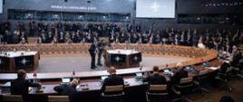 12 lutego 2026 r. wiceprezes Rady Ministrów - minister obrony narodowej Władysław Kosiniak-Kamysz wziął udział w spotkaniu ministrów obrony państw NATO (Meeting of NATO Ministers of Defence) w Kwaterze Głównej w Brukseli oraz wydarzeniach towarzyszących. Fot. plut. Wojciech Król/MON